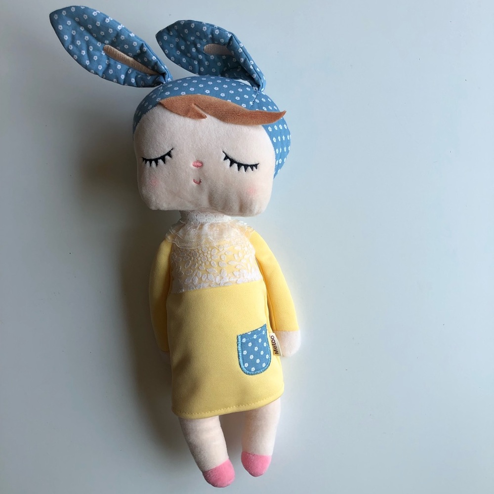 Cute METOO Angela Sleeping Birthday Rabbit Stuffe